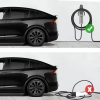 Picture of Wall Mounted EV Charging Cable Holder EV Charger J Hook For Type 2 Plug IEC62196