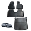 Picture of 3D Moulded TPE All Weather Floor Boot Cargo Mat Set fit BYD SEAL 2023-2024