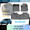 Picture of 5D TPE Premium Car Floor Mats for BYD Atto 3 2022-2024 All Weather Heavy Duty