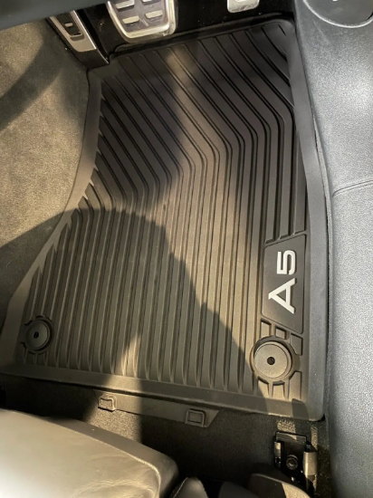 Picture of Audi A5 Coupe 2017 2020 Rubber floor Mats Genuine Audi