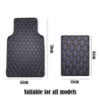 Picture of 4pcs PU Leather Car Front & Rear Floor Carpet Mats Waterproof Foot Pad Protector