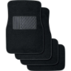 Picture of 4pcs Car Floor Mats Front Rear Rubber Black Universal Fit Carpet Set Heavy Duty