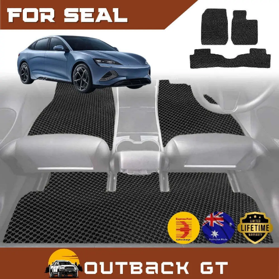 Picture of 6D Diamond Car Floor Mats for All-new BYD Seal 2024-Current Sedan Full Set