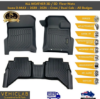 Picture of 3D/5D All Weather Car Floor Mat Liner for Isuzu D-MAX DMAX Crew Cab- 2020 - 2024