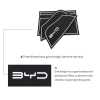Picture of Gate Slot Cup Pad for BYD Atto 3 2022 2023 Yuan Plus ATTO3 Mat Accessories WHITE