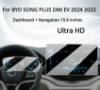 Picture of Tempered Glass Touchscreen Protector Console Screen Protector for BYD Sealion 6