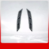 Picture of Carbon Fiber Car Steering Wheel Decor Cover Trim For BYD SEAL EV 2023 2024 2025