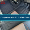 Picture of BYD Sealion 6 Car Floor Mats 3D XPE Textured Look Sea Lion 6 Liners Rubber