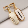 Picture of For Tesla Model X S 3 Y Remote Key Fob Cover Case Holder Shell Protector Keyring