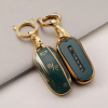 Picture of For Tesla Model X S 3 Y Remote Key Fob Cover Case Holder Shell Protector Keyring