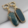 Picture of For Tesla Model X S 3 Y Remote Key Fob Cover Case Holder Shell Protector Keyring