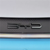 Picture of Carbon Fiber Front Grille Logo Emble Cover Trim For BYD ATTO 3 2022 2023 2024 25