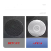 Picture of Black titanium Trunk Tailgate Speaker Audio Cover Trim For BYD SEAL EV 2023 2024