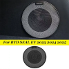 Picture of Black titanium Trunk Tailgate Speaker Audio Cover Trim For BYD SEAL EV 2023 2024