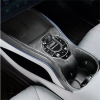 Picture of Carbon Fiber Car Gear Shift Box Panel Cover Trim For BYD SEAL EV 2023 2024 2025