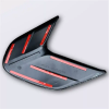Picture of Carbon Fiber 2X Door Side Fender Wing Cover Trim For BYD SEAL EV 2023 2024 2025