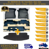 Picture of 3D / 5D TPE All Weather Car Floor Mats + Boot Liner Isuzu MU-X MUX - 2012 - 2021