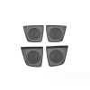 Picture of Black titanium Inner Door Speaker Audio Cover Trim For BYD SEAL EV 2023 2024 25