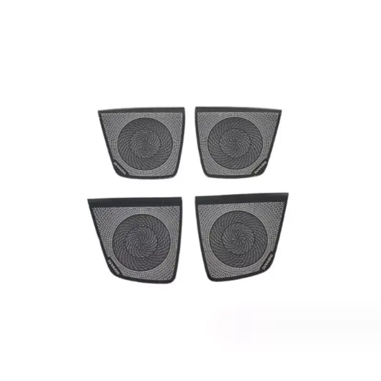 Picture of Black titanium Inner Door Speaker Audio Cover Trim For BYD SEAL EV 2023 2024 25