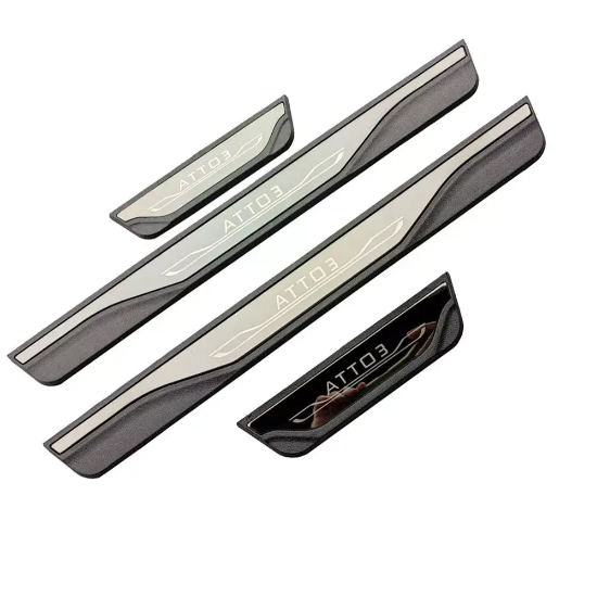 Picture of For BYD ATTO 3 Car Accessories Black Door Sill Protector Scuff Paint Protection