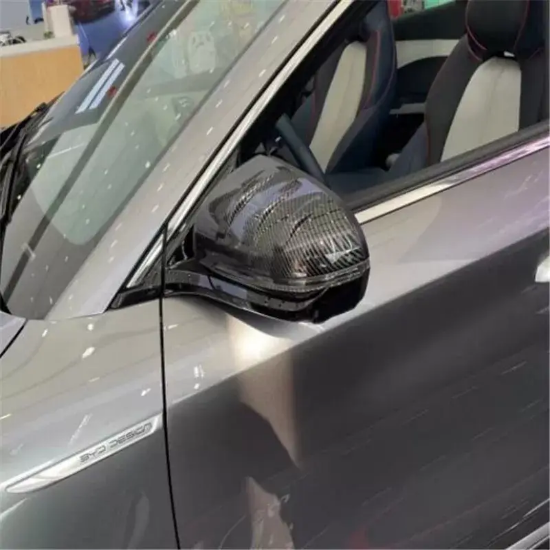 Picture of Carbon Fiber Side Rearview Mirror Cap Cover Trim For BYD ATTO 3 2022 2023 2024