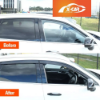 Picture of 6 Pcs Weathershields for Haval Jolion 2021-2025 Weather Shields Wind Deflectors