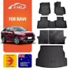 Picture of All Weather Floor Carpet Boot Cargo Mats Set fit Toyota Rav4 Rav 4 2019-2024
