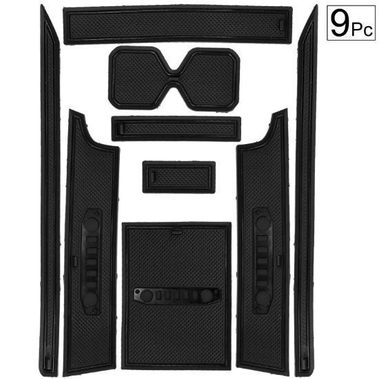 Picture of For Suzuki Jimny 2019-2023 Gate Slot Mat Cup Holder Pad Door Groove Mats Rubber