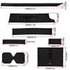 Picture of For Suzuki Jimny 2019-2023 Gate Slot Mat Cup Holder Pad Door Groove Mats Rubber
