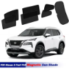 Picture of Magnetic Sun Shades For Nissan X-Trail T33 21-24 Front Back Windows Sun Blind