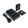 Picture of Battery Dual Charger for Olympus LI-42B LI-40B Tough TG-310 TG-320 725 770 SW