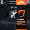 Picture of Tesla Model Y Rear Trunk Cargo Liner Pet Dog Mat Rear Seat Back Cover Non-Slip