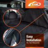 Picture of Tesla Model Y Rear Trunk Cargo Liner Pet Dog Mat Rear Seat Back Cover Non-Slip