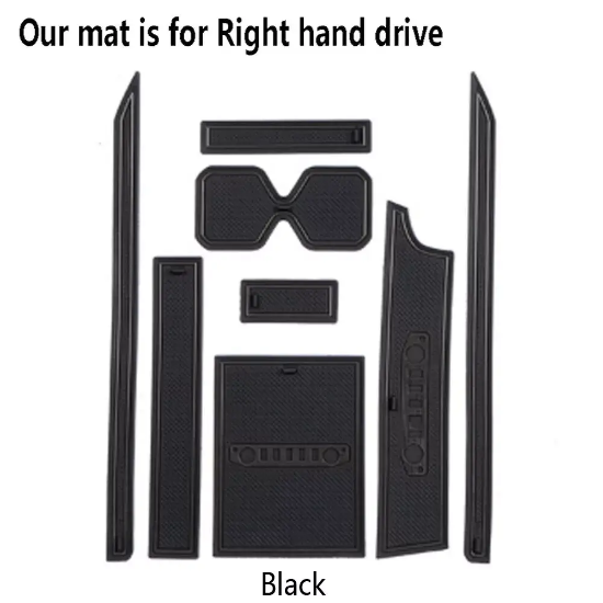 Picture of Rubber Gate Slot Pad Non-slip Cup Mats Accessories fits 2019-2023 Suzuki Jimny