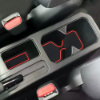 Picture of Rubber Gate Slot Pad Non-slip Cup Mats Accessories fits 2019-2023 Suzuki Jimny