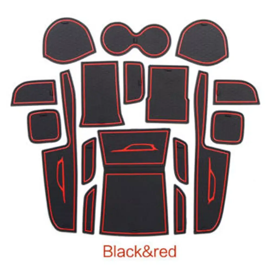 Picture of 17Pcs Gate Slot Pad Anti-Slip Cup Mats Fit for Suzuki Vitara 2016-2020