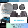 Picture of 5D TPE Front Row Floor Mats for Suzuki Jimny AutomativeTransmission 2018+