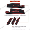 Picture of Fits Suzuki Vitara 2016-2020 Rubber Non-slip Gate Slot Mat Cup Holder Pads