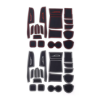 Picture of 1Set Inner Door Mat Gate Slot Pad Cup Mat Holder Fit For Suzuki Vitara 15-18 uu