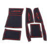 Picture of 1Set Inner Door Mat Gate Slot Pad Cup Mat Holder Fit For Suzuki Vitara 15-18 uu
