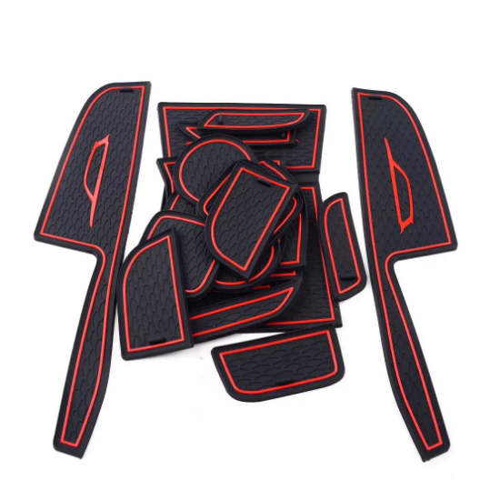Picture of 1Set Inner Door Mat Gate Slot Pad Cup Mat Holder Fit For Suzuki Vitara 15-18 qu