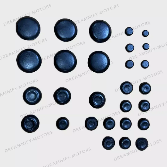Picture of Floor Roll Bar Hole Rubber Caps Drain Plug Set For Suzuki Samurai SJ413 SJ410