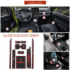 Picture of Rubber Non-slip Gate Slot Mats Cup Pad Accessories Fits Suzuki Jimny 2019-2023