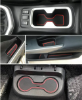 Picture of Rubber Non-slip Gate Slot Mat Cup Pads Accessories fit Nissan Navara NP300 D23