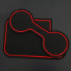 Picture of Rubber Non-slip Gate Slot Mat Cup Pads Accessories fit Nissan Navara NP300 D23