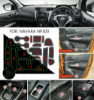 Picture of Rubber Non-slip Gate Slot Mat Cup Pads Accessories fit Nissan Navara NP300 D23