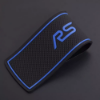 Picture of fits Ford Focus RS 2015-2018 Non-slip Gate Slot Pad Rubber Cup Holder Mats-Blue