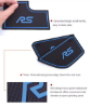 Picture of fits Ford Focus RS 2015-2018 Non-slip Gate Slot Pad Rubber Cup Holder Mats-Blue