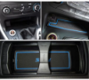 Picture of fits Ford Focus RS 2015-2018 Non-slip Gate Slot Pad Rubber Cup Holder Mats-Blue