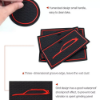 Picture of Gate Slot Mats For Subaru Forester SK 2019-21 Non-Slip Interior Cup Holder Pads